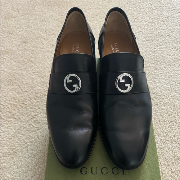 MEN'S INTERLOCKING G LOAFER US Size 13.5